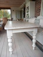 Boerentafel, grenenhout, Ophalen, Gebruikt, 50 tot 100 cm, Grenenhout