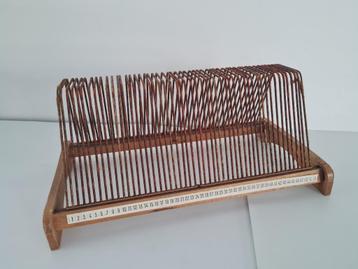 Vintage LP rek, platenrek voor 50 LP's beschikbaar voor biedingen