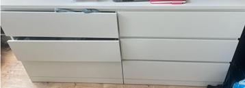 Ikea MALM Ladekast 6 lades 
