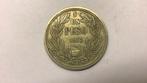 Chili 1 peso 1933., Ophalen of Verzenden