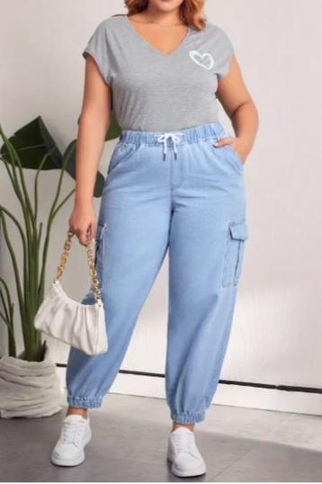Denim dames jogger jeans maat 48-50 beschikbaar voor biedingen
