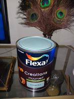 Flexa muurverf nieuw 1 liter vintage blue, Doe-het-zelf en Verbouw, Verf, Beits en Lak, Ophalen of Verzenden, Nieuw, Blauw