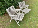 Twee Rex klapstoelen Niko Kralj, Huis en Inrichting, Stoelen, Ophalen, Gebruikt, Twee, Wit
