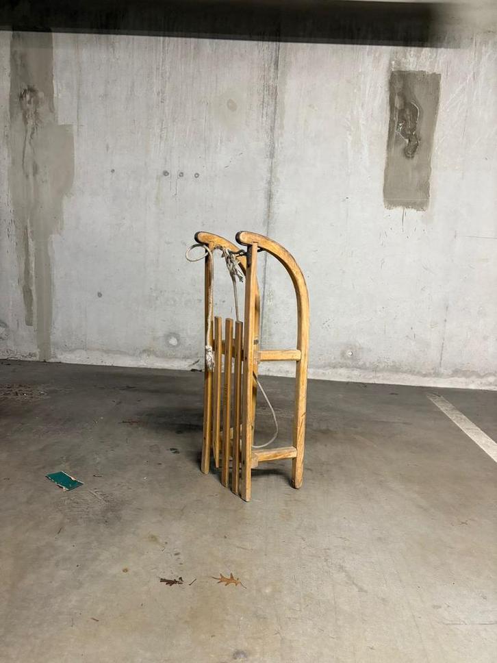 antieke houten slee, Kinderen en Baby's, Speelgoed | Buiten | Sleeën, Zo goed als nieuw, Ophalen