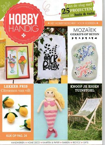 Tijdschriften uit de serie Hobby Handig beschikbaar voor biedingen