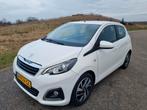 Peugeot 108 1.0 E-vti 72pk 5D 2020 Wit, Auto's, Voorwielaandrijving, Stof, Zwart, 4 stoelen