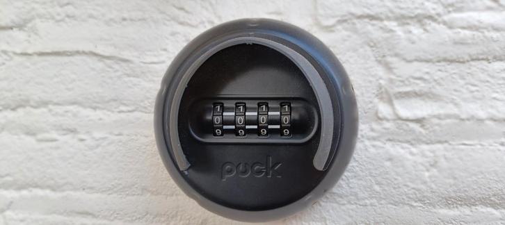 Puck Sleutelkluisje - Zo goed als nieuw!, Doe-het-zelf en Verbouw, Alarmsystemen, Zo goed als nieuw, Detector, Sensor of Melder