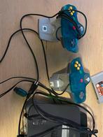 Nintendo 64 met 2 controllers + Pokémon Stadium, Spelcomputers en Games, Spelcomputers | Nintendo 64, Ophalen of Verzenden, Gebruikt