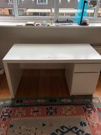 Ikea MALM desk in white, Ophalen, Gebruikt, Bureau