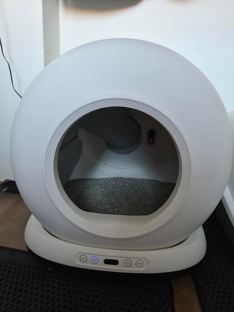 Automatische kattenbak zedar k1200, Dieren en Toebehoren, Kattenbakken, Nieuw, Open, Zelfreinigend, Ophalen