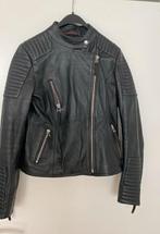 Zwarte leren jas merk Froccella dames jas maat 46 XL, Ophalen of Verzenden, Zo goed als nieuw, Maat 46/48 (XL) of groter, Zwart