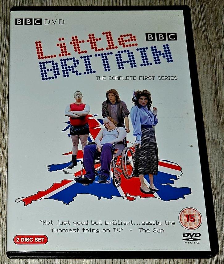 Little Britain - Complete Serie 1 - 2DVD Box, Cd's en Dvd's, Dvd's | Tv en Series, Zo goed als nieuw, Komedie, Boxset, Vanaf 16 jaar