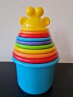 ZGAN! Stapelblokken met giraffenhoofd, voor baby of peuter, Ophalen of Verzenden, Zo goed als nieuw, Ontdekken