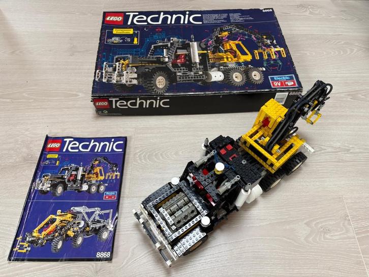 Lego TECHNIC 8868 Air Tech Claw Rig Pneumatische kraanwagen, Kinderen en Baby's, Speelgoed | Duplo en Lego, Gebruikt, Lego, Complete set