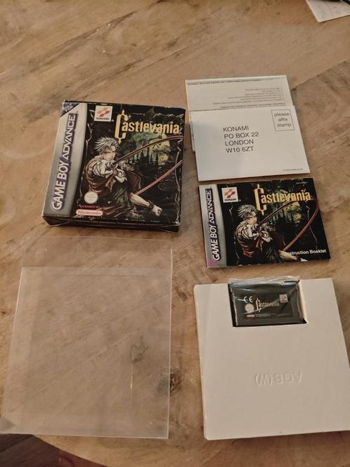 Castlevania Gameboy Advance CIB, Spelcomputers en Games, Games | Nintendo Game Boy, Zo goed als nieuw, 1 speler, Vanaf 3 jaar