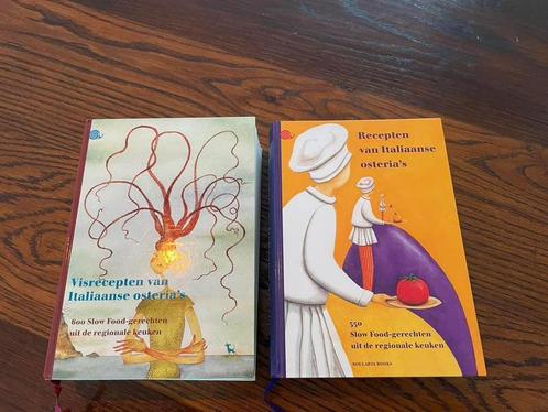 Visrecepten & recepten van Italiaanse osteria's, Boeken, Kookboeken, Gelezen, Italië, Ophalen of Verzenden
