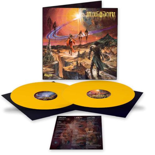 Unleash The Archers Abyss Limited to 100 YELLOW Vinyl LP New, Cd's en Dvd's, Vinyl | Hardrock en Metal, Nieuw in verpakking, Verzenden