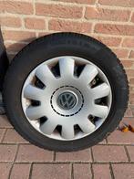 Winterbanden VW Polo - Continental 185/60 R15, Auto-onderdelen, Banden en Velgen, Gebruikt, 15 inch, Banden en Velgen, Personenwagen