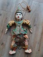 Oude Birma marionet 66 cm lang beweegbare mond, Antiek en Kunst, Ophalen of Verzenden