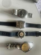 6 Seiko automaat, Ancre tank, Titus mechanisch,.., Sieraden, Tassen en Uiterlijk, Horloges | Heren, Seiko, Leer, Staal, Polshorloge