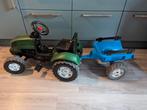Tractor, Kinderen en Baby's, Speelgoed | Buiten | Voertuigen en Loopfietsen, Ophalen, Gebruikt, Trapvoertuig