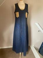 Lauren Vidal maxi spijker jurk mt M., Kleding | Dames, Jurken, Nieuw, Blauw, Maat 38/40 (M), Ophalen of Verzenden