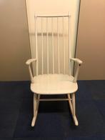 Schommelstoel zweeds 1950 / 1960, Ophalen of Verzenden, Gebruikt, Grijs, Eén