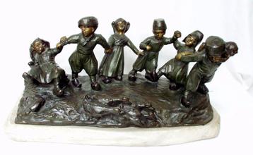 Georges Flamand - Bronzen Beeld. beschikbaar voor biedingen