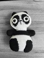 Nieuwe gehaakte platte knuffel panda, Ophalen of Verzenden, Nieuw, Overige typen