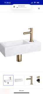 Fontein toilet! marmer met gouden kraan. Nieuw in doos, Ophalen of Verzenden, Nieuw, Toilet