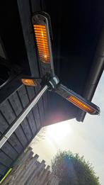 Terras heater, Tuin en Terras, Terrasverwarmers, Elektrisch, Gebruikt, Waterbestendig, Vloer