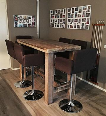 Bartafel steigerhout diverse modellen NIEUW op maat gemaakt. beschikbaar voor biedingen