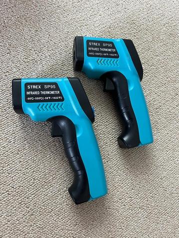 Infrarood Thermometer 2x | STREX SP95 | -50º tot 550º beschikbaar voor biedingen