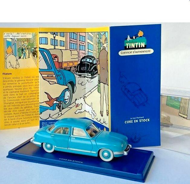 Kuifje auto_55 De Panhard taxi "Cokes in voorraad", Boeken, Stripboeken, Zo goed als nieuw, Complete serie of reeks, Ophalen of Verzenden