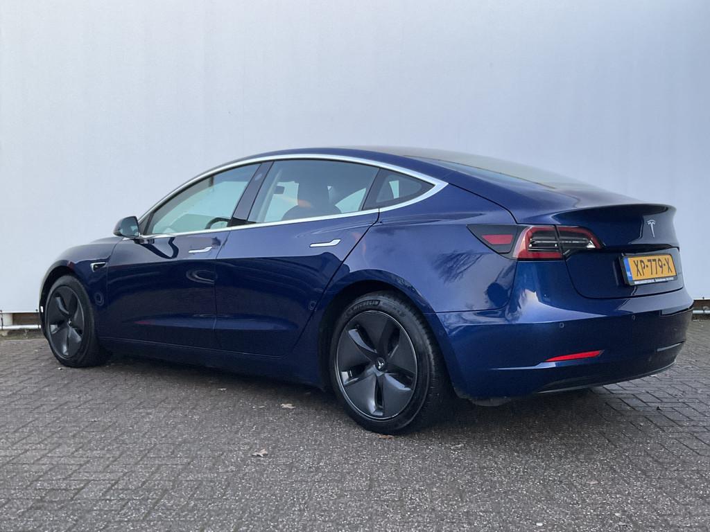 Tesla Model 3 Long Range AWD 75 kWh Autopilot Leer Camera St, Auto's, Blauw, Vierwielaandrijving, 204 pk, 560 km