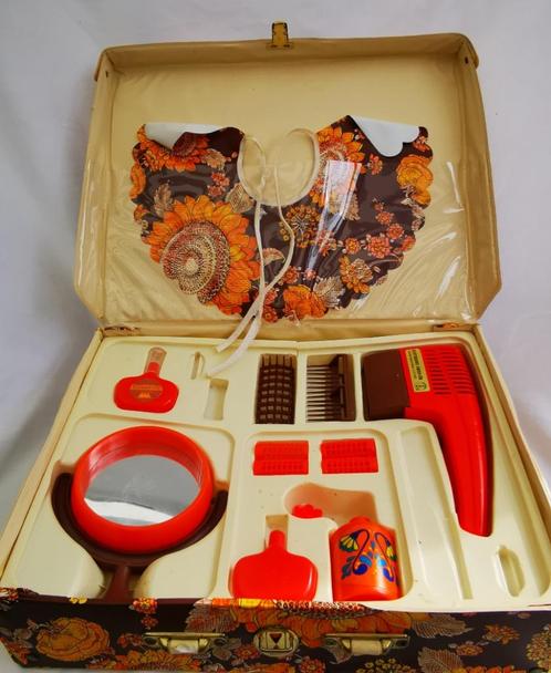 Vintage TRIFELS Kinder Speelgoed Spielwaren haarset kapper, Antiek en Kunst, Antiek | Speelgoed, Ophalen of Verzenden