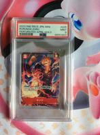 One Piece Sanji OP-01 Holo Promo Japanse PSA 9 Error, Ophalen of Verzenden, Nieuw, Losse kaart, Foil