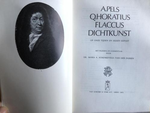 A. Pels Q.Horatius Flaccus dichtkunst, Boeken, Literatuur, Gelezen, Nederland, Ophalen of Verzenden