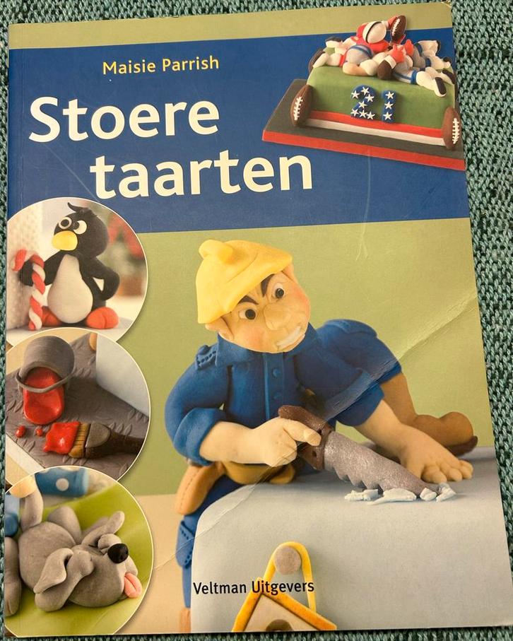 Maisie Parrish - Stoere taarten, Hobby en Vrije tijd, Taarten en Cupcakes maken, Zo goed als nieuw, Boek of Tijdschrift, Taarten