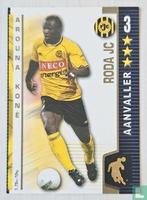 Spelerskaart Roda JC - Arouna Koné 2004, Verzamelen, Sportartikelen en Voetbal, Ophalen of Verzenden, Zo goed als nieuw, Roda JC
