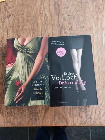 Esther Verhoef: De Kraamhulp en Alles te verliezen beschikbaar voor biedingen