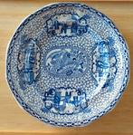 antiek bord, William Adams, chinees vogelontwerp volgnr 6, Ophalen of Verzenden