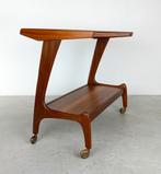Louis van Teeffelen bijzettafel, trolley platenspeler meubel, Ophalen, Vintage jaren 60, Louis van Teeffelen, 55 tot 75 cm