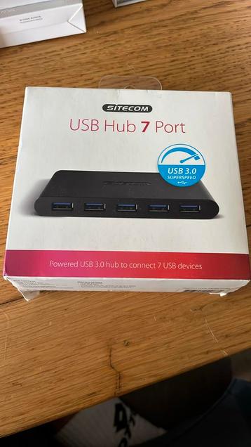 Sitecom CN-084 USB 3.0 Hub 7 Port beschikbaar voor biedingen
