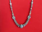 collier zilver met maansteen, Ophalen of Verzenden, Nieuw, Zilver, Zilver