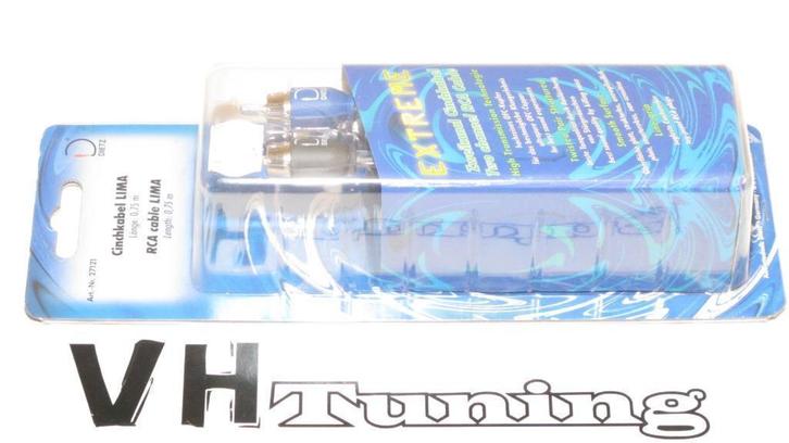 Dietz RCA cable LIMA 0,75M signaal kabel, Auto diversen, Tuning en Styling, Ophalen of Verzenden