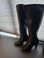 Zwarte leren laarzen - Bronx - Maat 39, Hoge laarzen, Bronx, Zwart, Ophalen of Verzenden