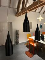 Partij zwarte design hanglampen. 10 stuks., Huis en Inrichting, Lampen | Hanglampen, Ophalen of Verzenden, Zo goed als nieuw, Minder dan 50 cm