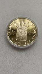 Zilveren dukaat 1989 proof, Koningin Beatrix, Zilver, Losse munt, Overige waardes