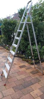 Ladder hailo, Doe-het-zelf en Verbouw, Ladders en Trappen, Ophalen, Gebruikt, 4 meter of meer